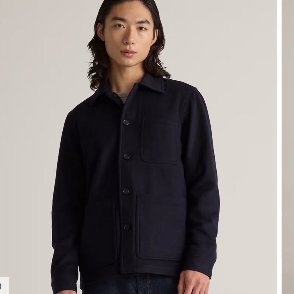 Quince Italian Wool Chore Jacket